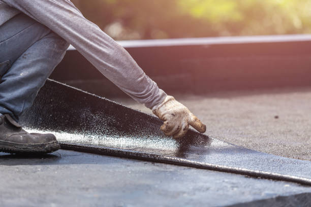 Professional Waterproofing technician working in Stroh, IN